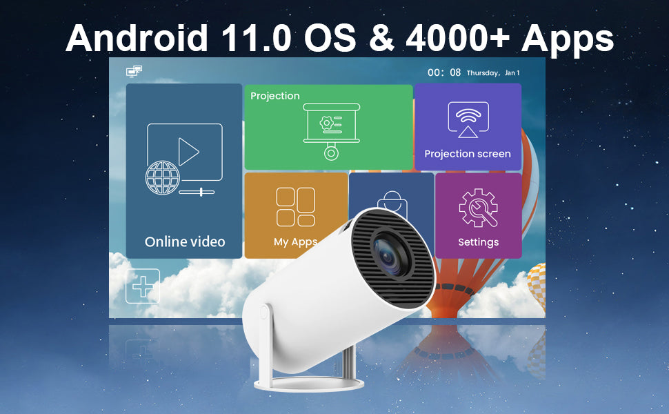 Techara Pro 4K Projector